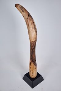 Still Stand Abstract Wood Sculpture, gallery view 12