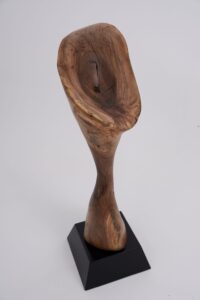 Still Stand Abstract Wood Sculpture, gallery view 10