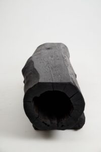 Jownik, Charred Hollow Log Bench – Primitive Form, Bold Presence, gallery view 9