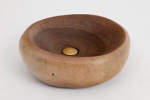Banik, Organic Sculpted Wood Sink - Carved From Solid Wood, gallery view 11