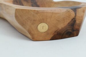 Banik, Organic Sculpted Wood Sink - Carved From Solid Wood, gallery view 6