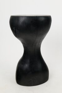 Jownik, Charred Hourglass Side Table, gallery view 4