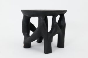 Sculptural Coffee Table, Solid Wood, Contemporary Design, Handmade, gallery view 11