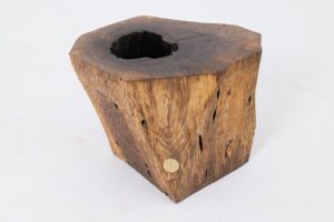 Organic, Live-Edge, Side Table, Walnut, Handmade, gallery view 3