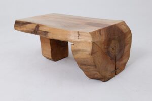 Side Table, Organic, Live-Edge, Walnut, Rustic, Minimalist Handmade, gallery view 10