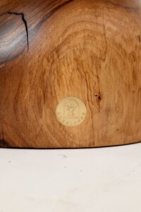 Chair , Carved From Single Piece of Walnut Wood, Log Furniture, gallery view 7