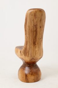 Chair , Carved From Single Piece of Walnut Wood, Log Furniture, gallery view 10